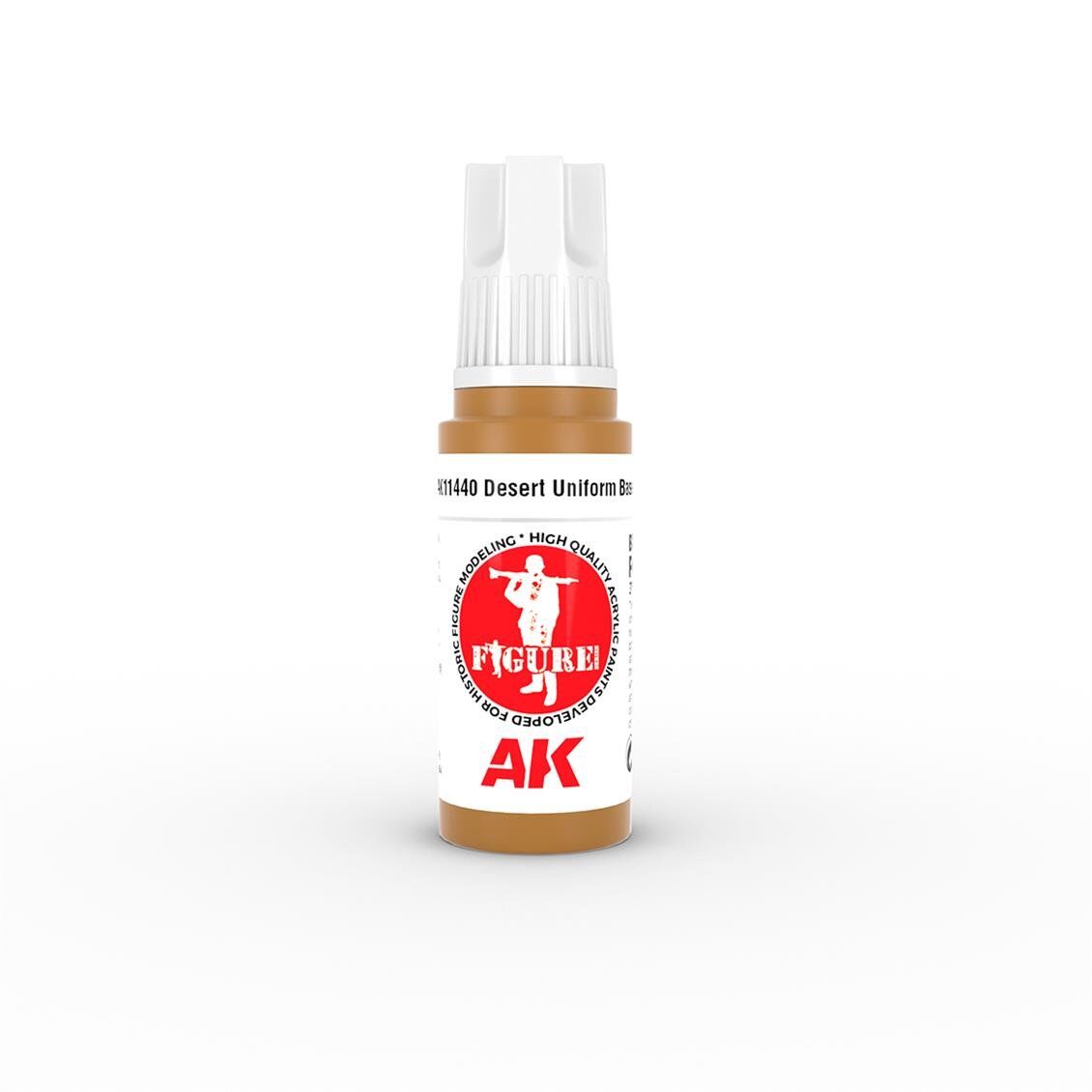 AK 11440 17 ml. Desert Uniform Base, Figür Serisi 3GEN Akrilik Model Boyası