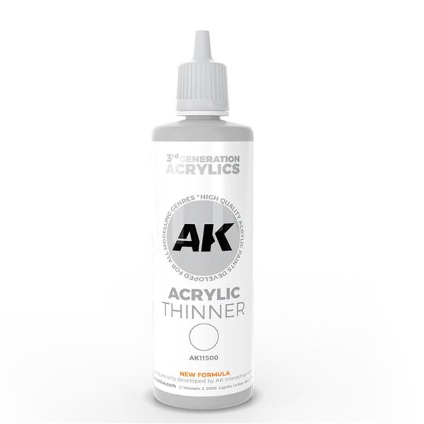 AK 11500 100 ml. Akrilik Tiner