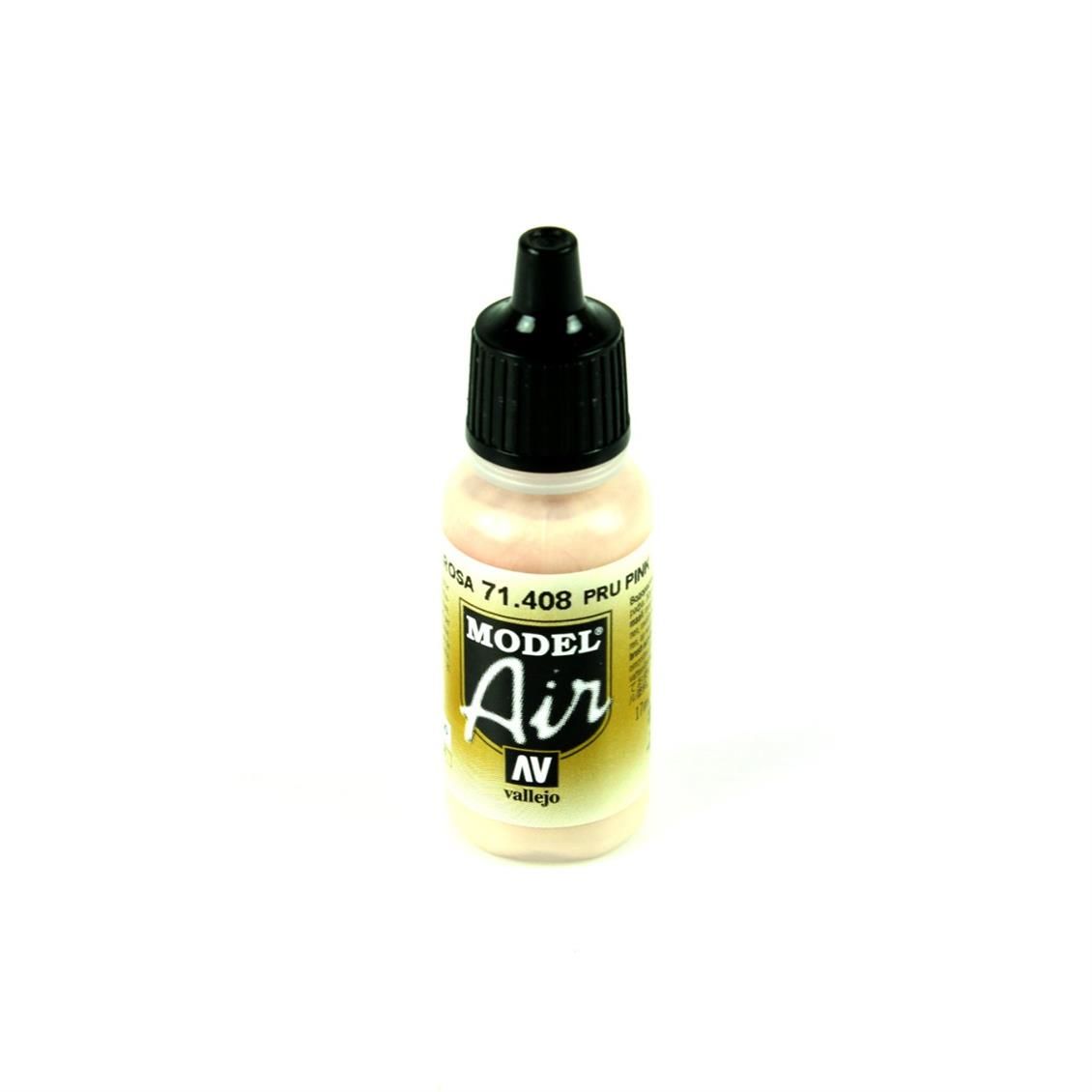 Vallejo 71408 17 ml. PRU Pink, Model Air Serisi Model Boyası