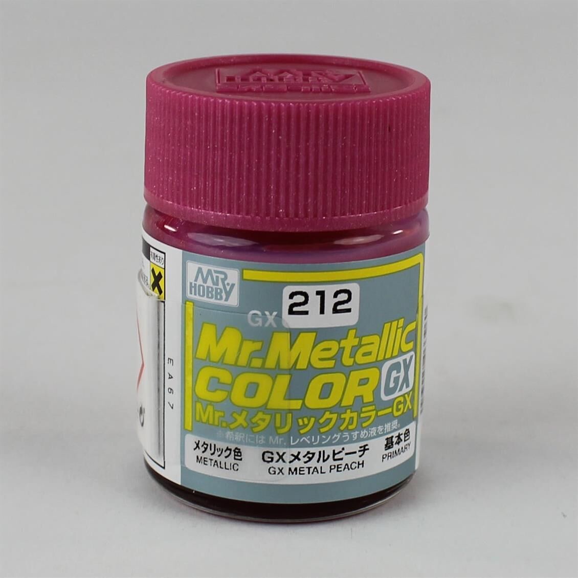 Mr.Hobby GX-212 18 ml. Metallic Peach, Metalik Serisi Model Boyası