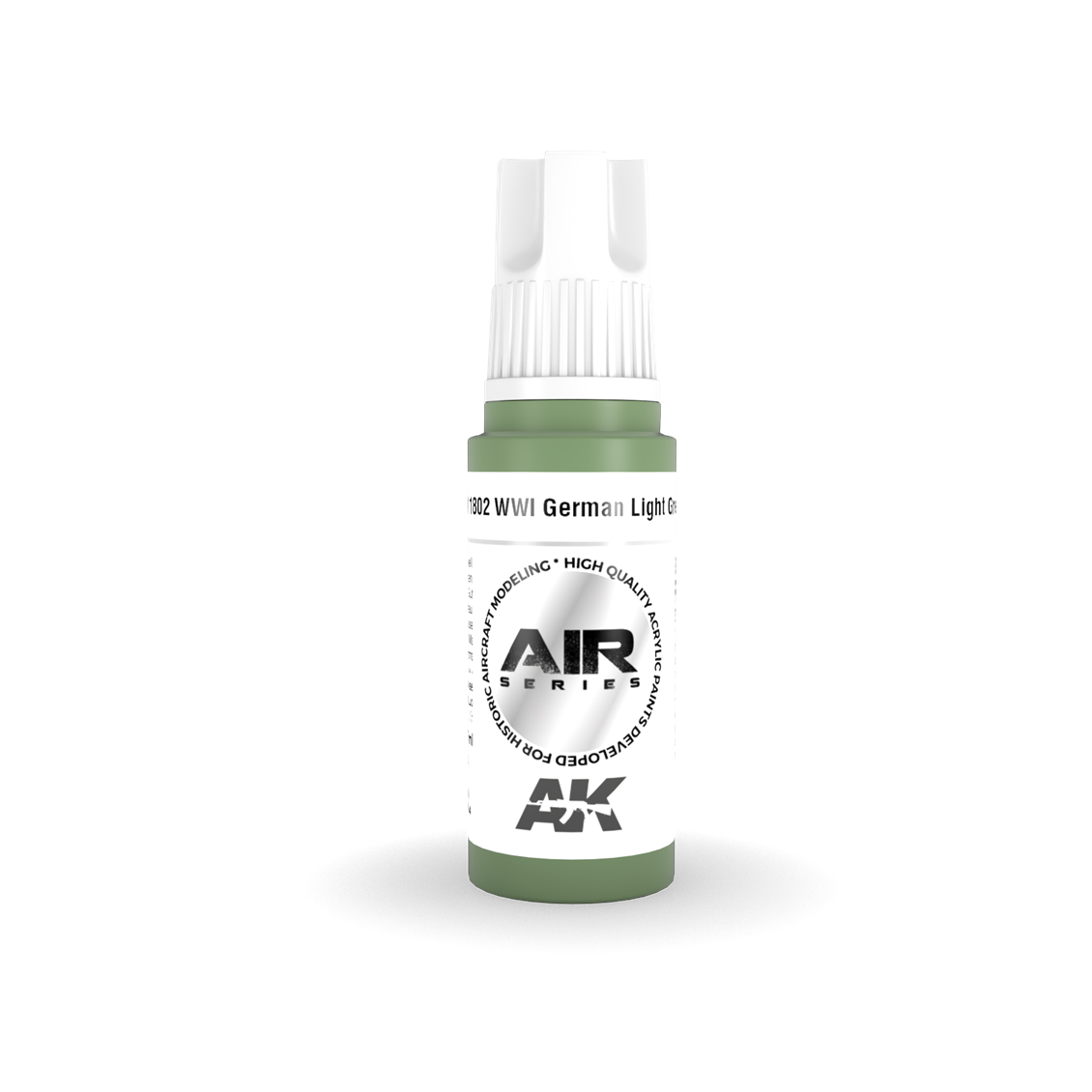 AK 11802 17 ml. WWI German Light Green, Aircraft Serisi 3GEN Akrilik Model Boyası