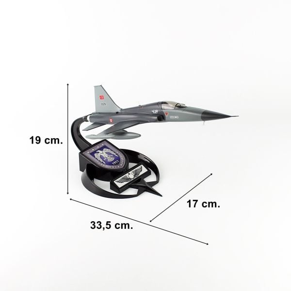 AkbaModel 1/48 F-5A Freedom Fighter Savaş/Eğitim Uçağı, Sergilemeye Hazır Standlı Model
