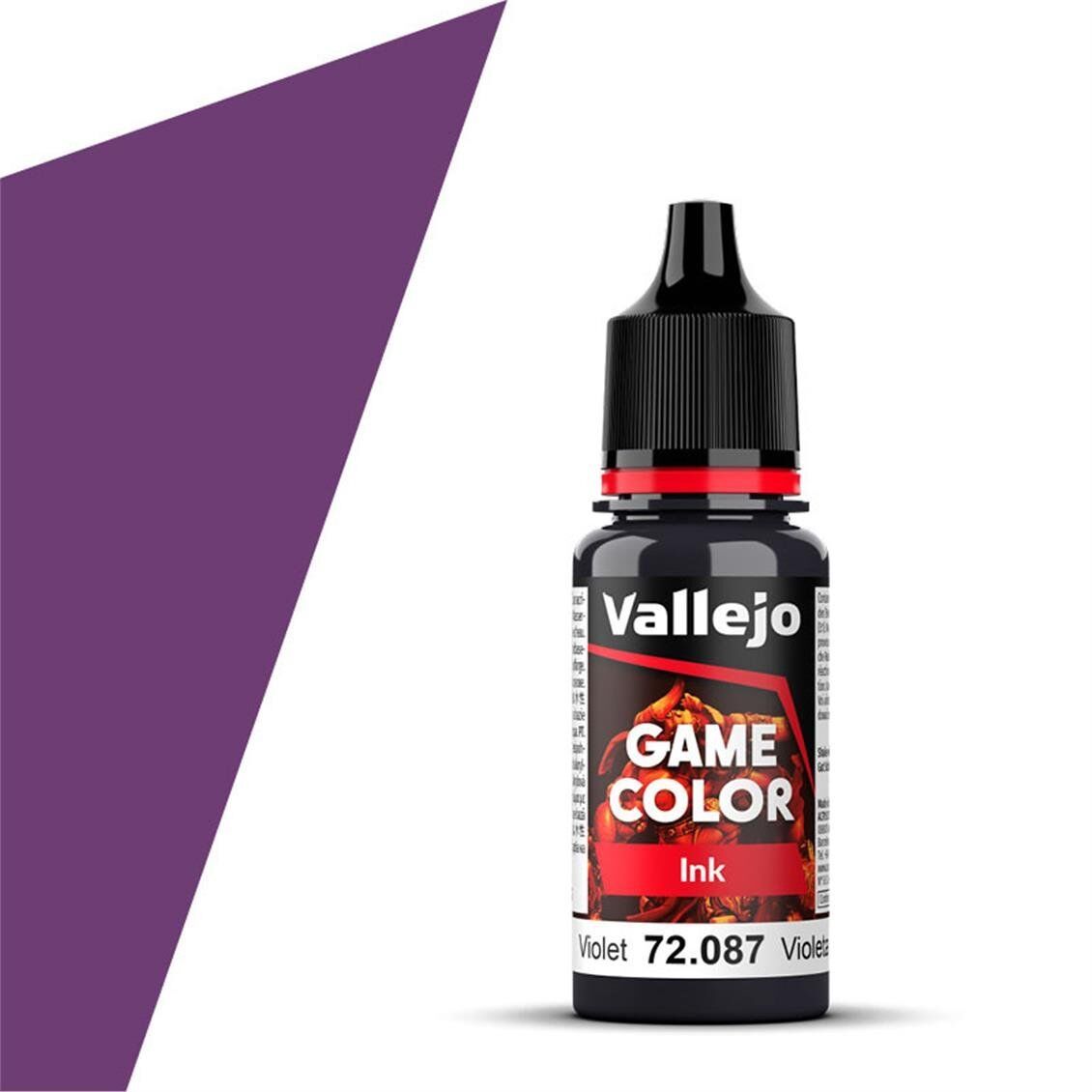 Vallejo 72087 18 ml. Violet Ink, Game Color Serisi Model Boyası