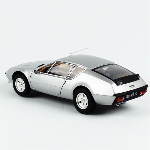 Norev 185320 1/18 Ölçek, 1979 Alpine Renault A310 V6, Gümüş, Sergilemeye Hazır Metal Araba Modeli