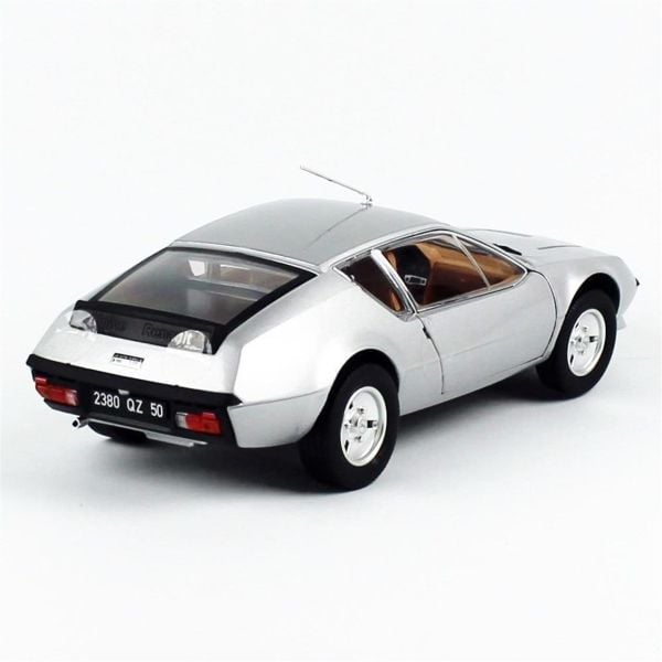 Norev 185320 1/18 Ölçek, 1979 Alpine Renault A310 V6, Gümüş, Sergilemeye Hazır Metal Araba Modeli