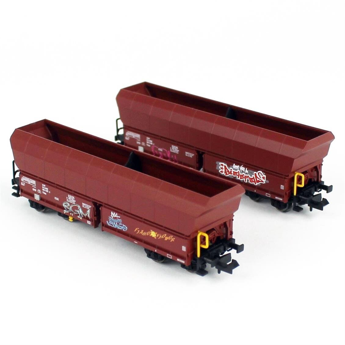 Piko 40716 1/160 Ölçek, Falns OnRail VI, Yandan Boşaltmalı, Model Tren Dökme Yük Vagonu, 2 Adet