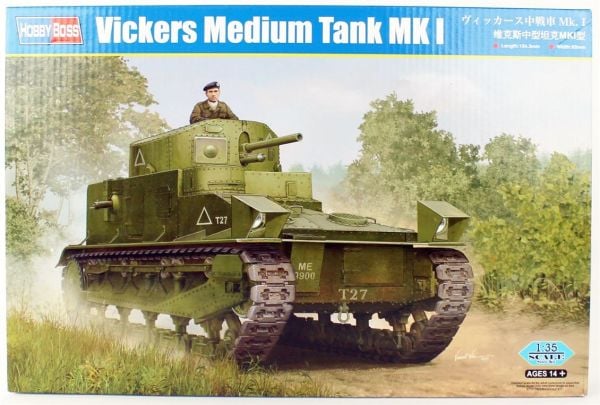 HobbyBoss 83878 1/35 Ölçek, Vickers Mk1