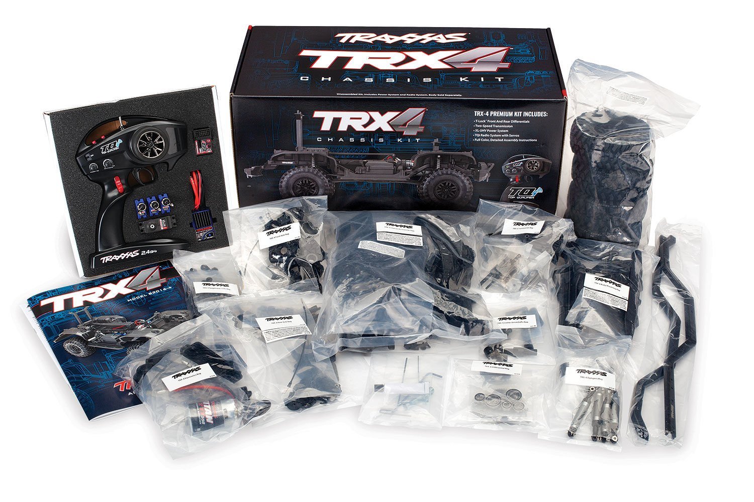 Traxxas TRX-4® CHASSİS KİT Clipless V2 ( ELEKTRONİK DAHİL )