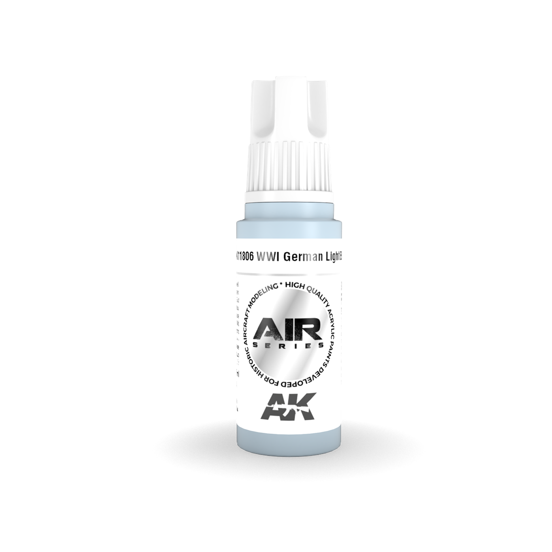 AK 11806 17 ml. WWI German Light Blue, Aircraft Serisi 3GEN Akrilik Model Boyası