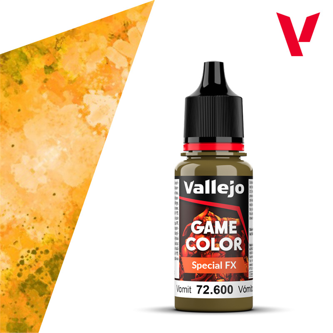 Vallejo 72600 18 ml. Vomit, Game Color Serisi Model Boyası