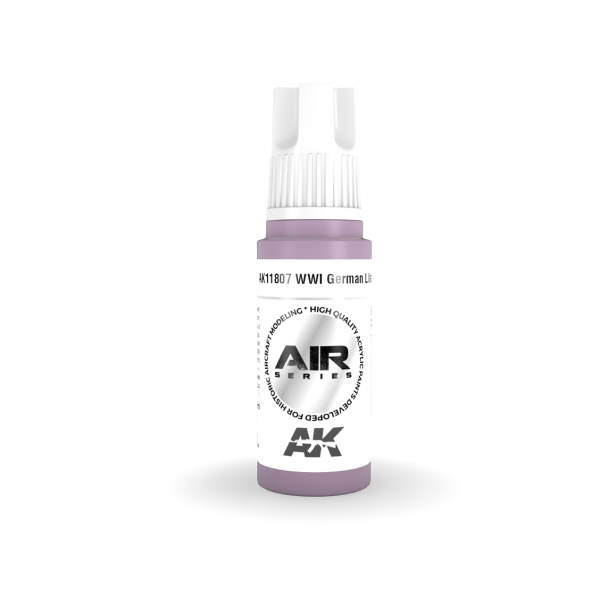 AK 11807 17 ml. WWI German Lilac, Aircraft Serisi 3GEN Akrilik Model Boyası