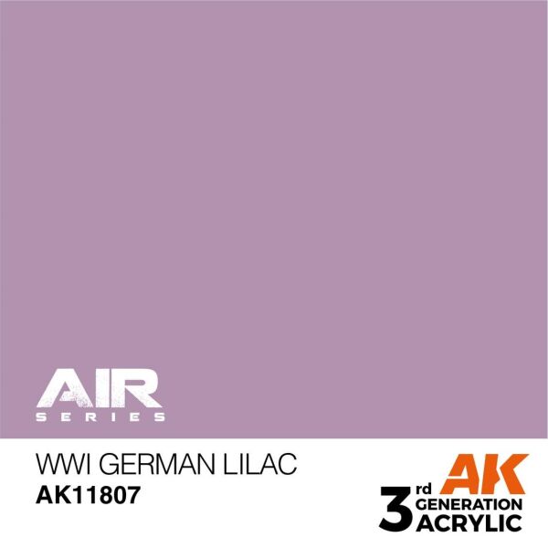 AK 11807 17 ml. WWI German Lilac, Aircraft Serisi 3GEN Akrilik Model Boyası