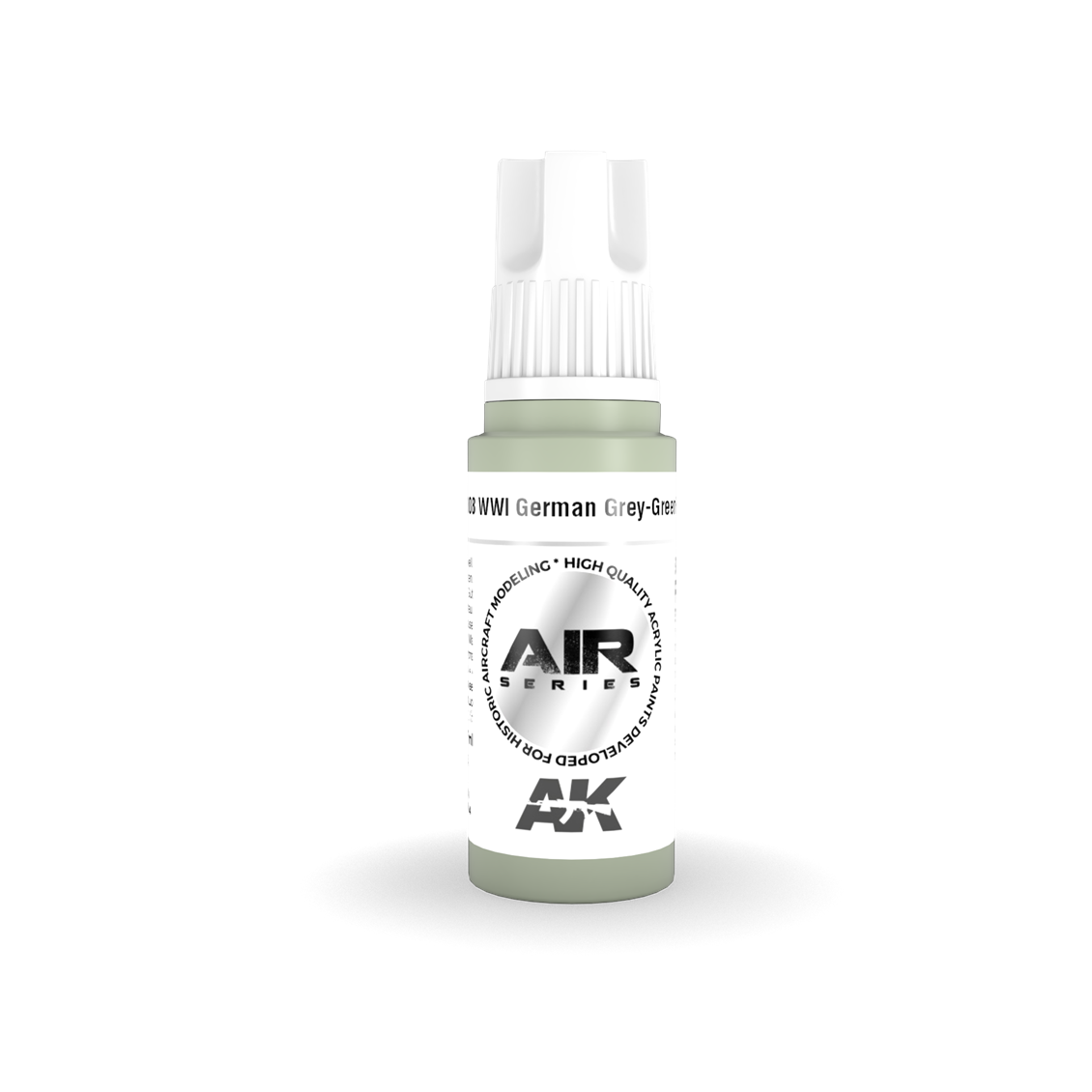 AK 11808 17 ml. WWI German Grey-Green Primer, Aircraft Serisi 3GEN Akrilik Model Boyası