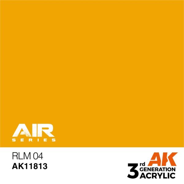 AK 11813 17 ml. RLM 04, Aircraft Serisi 3GEN Akrilik Model Boyası
