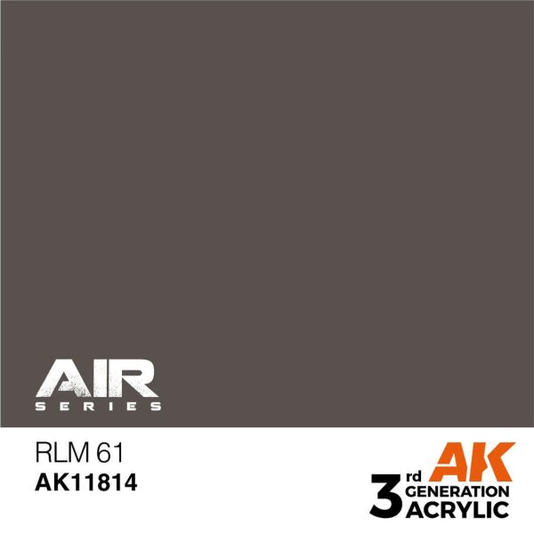 AK 11814 17 ml. RLM 61, Aircraft Serisi 3GEN Akrilik Model Boyası