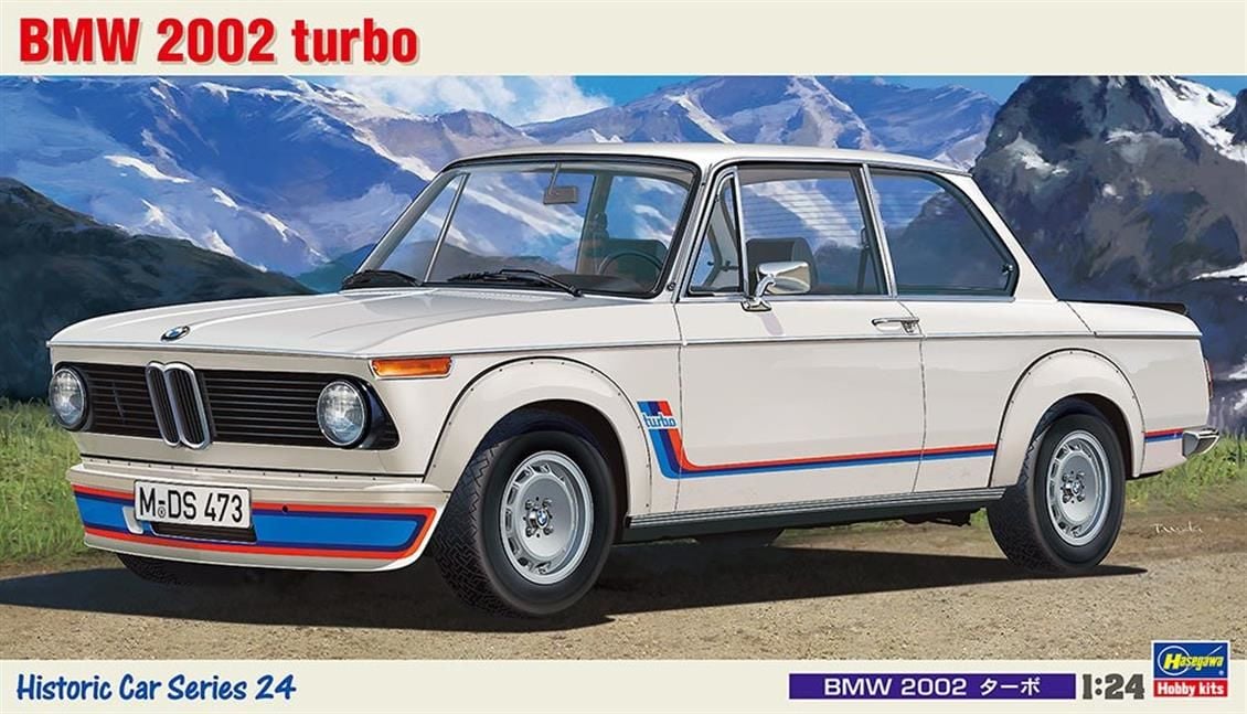 Hasegawa HC24 21124 1/24 Ölçek, BMW 2002 Turbo, Otomobil, Plastik Model kiti