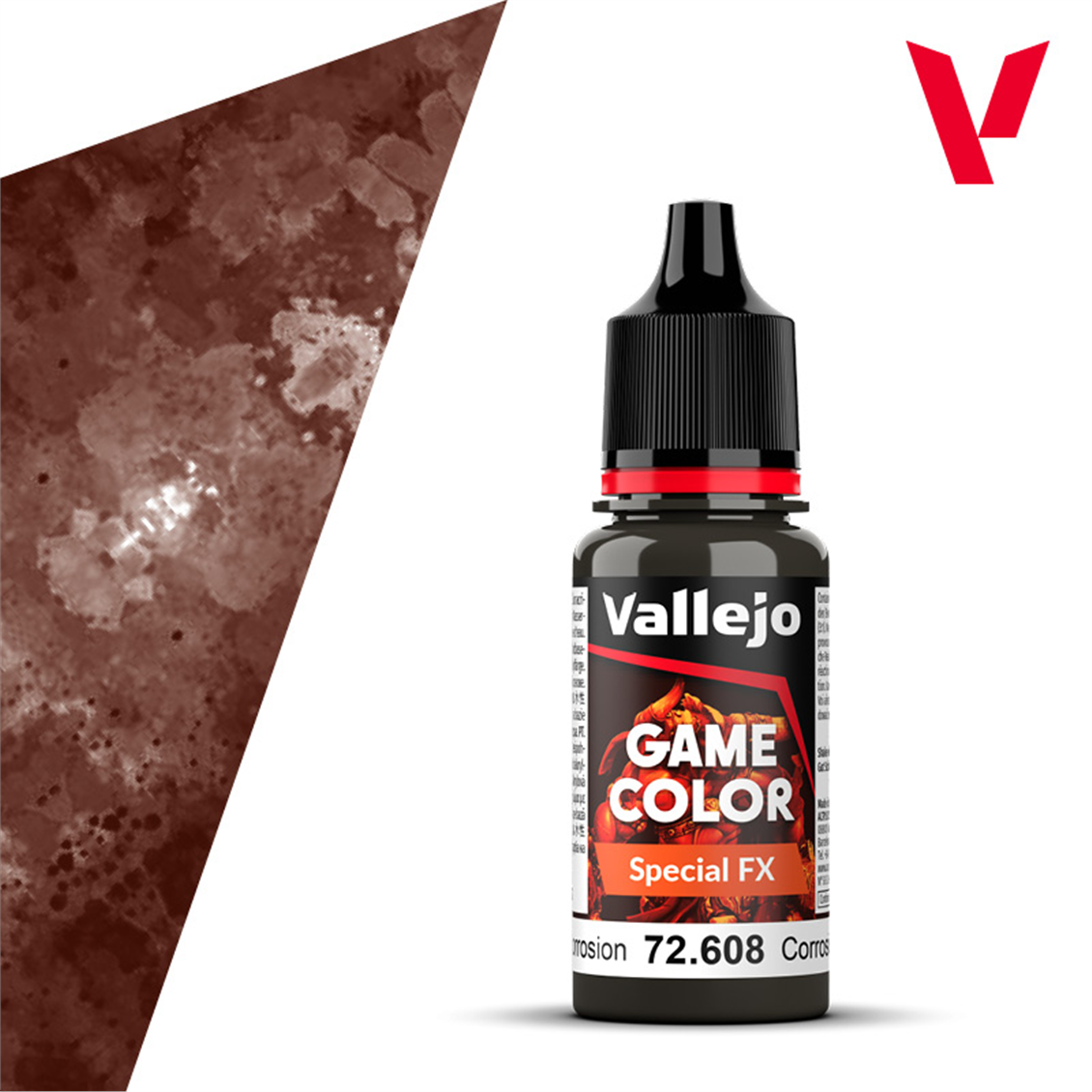 Vallejo 72608 18 ml. Corrosion, Special FX Game Color Serisi Model Boyası