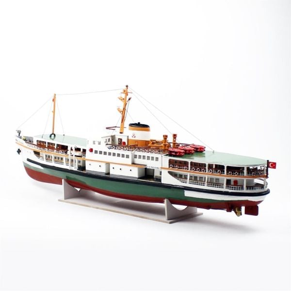 QD400 100 cm. Paşabahçe Yolcu Vapuru, Sergilemeye Hazır Gemi Modeli