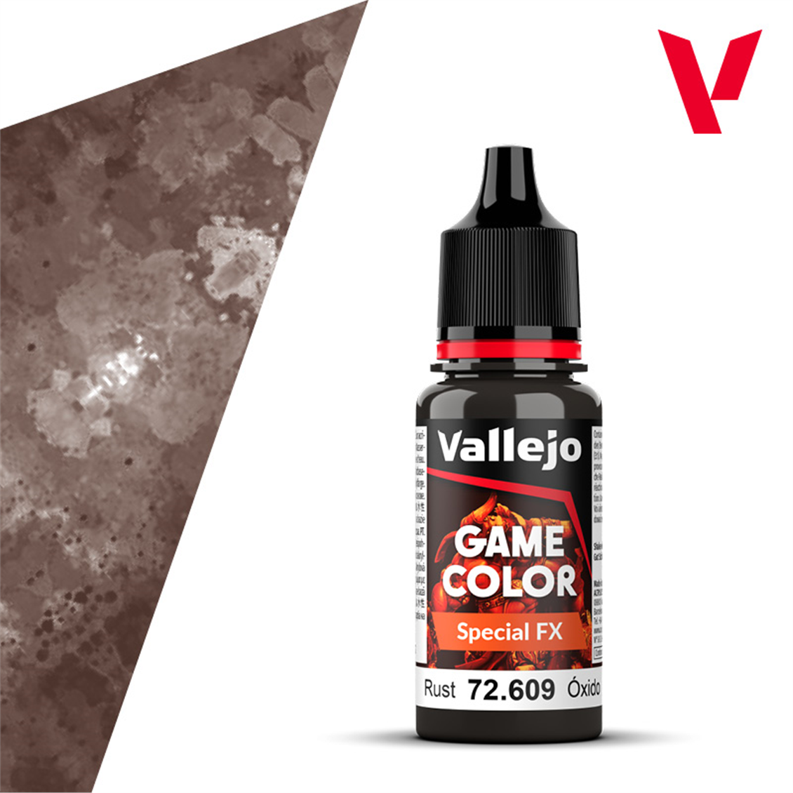 Vallejo 72609 18 ml. Rust, Special FX Game Color Serisi Model Boyası