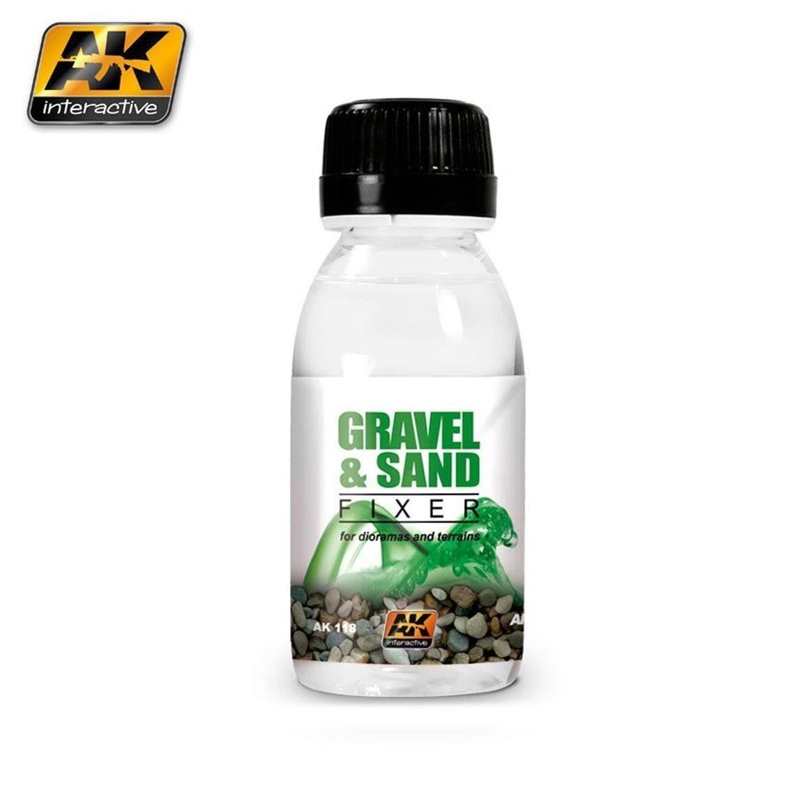 AK Interactive 118 100 ml. Çakıl ve Kum Yapıştırıcısı