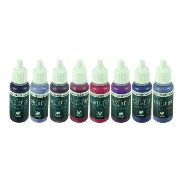 Vallejo 74104 8x17 ml. Imperial Purple, Figür Boyası Seti