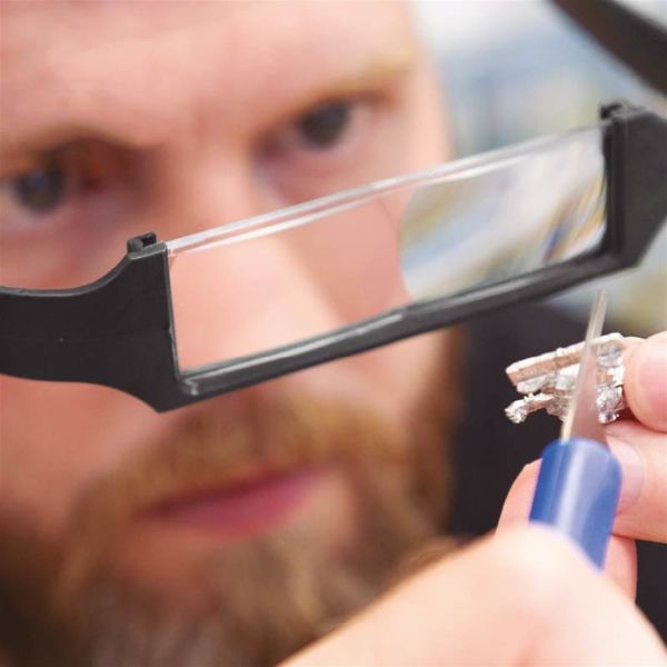 Vallejo T14001 Kafaya Takılan 4 Lensli Büyüteç