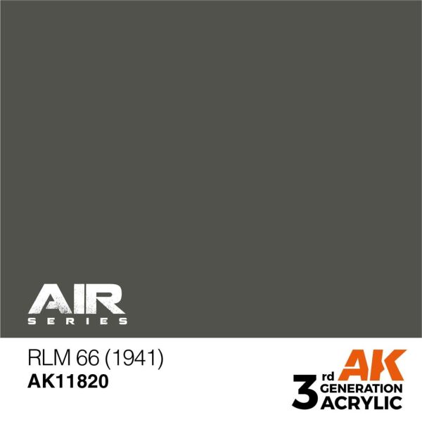 AK 11820 17 ml. RLM 66 (1941), Aircraft Serisi 3GEN Akrilik Model Boyası