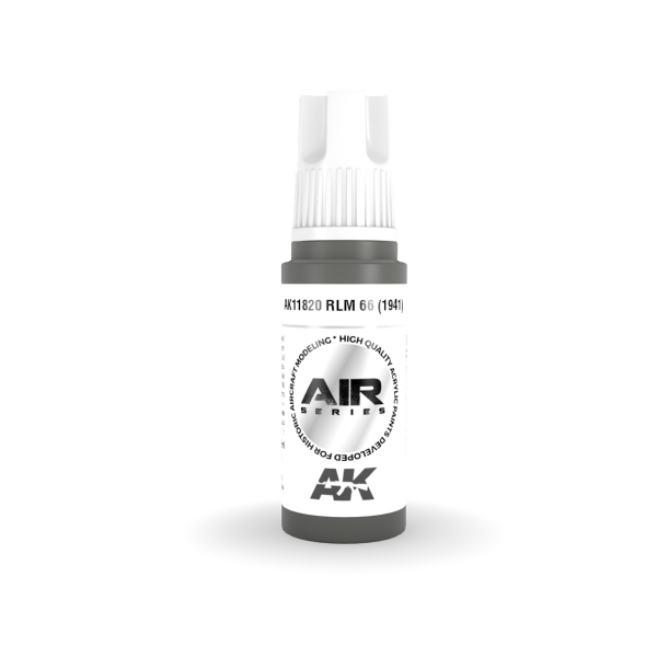 AK 11820 17 ml. RLM 66 (1941), Aircraft Serisi 3GEN Akrilik Model Boyası