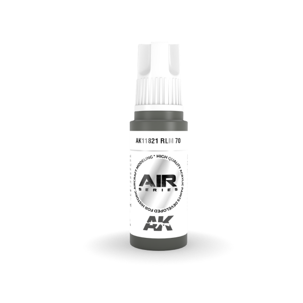 AK 11821 17 ml. RLM 70, Aircraft Serisi 3GEN Akrilik Model Boyası