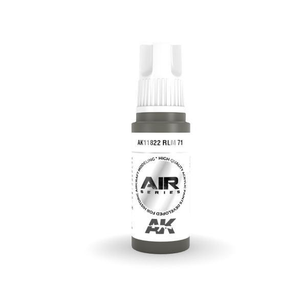 AK 11822 17 ml. RLM 71, Aircraft Serisi 3GEN Akrilik Model Boyası