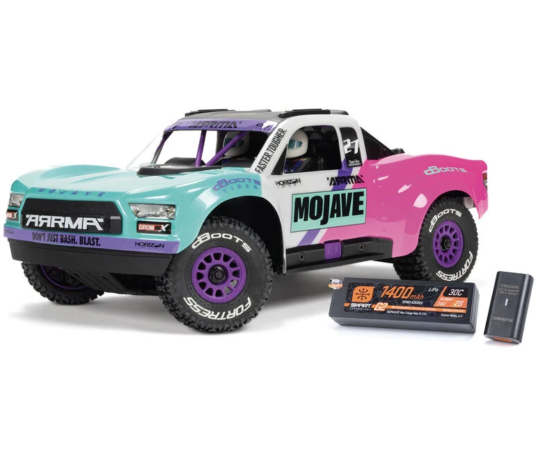 ARRMA 1/16 MOJAVE GROM 223S DSC 4X4 RTR Brushless Desert Truck (Pil + Şarj Aleti Dahil)
