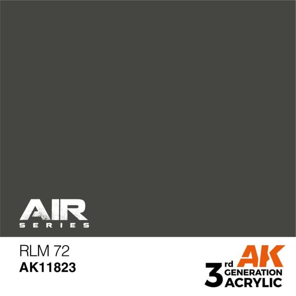 AK 11823 17 ml. RLM 72, Aircraft Serisi 3GEN Akrilik Model Boyası
