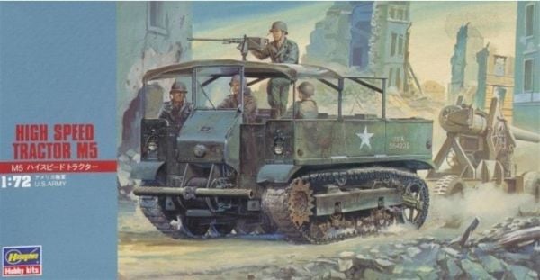 Hasegawa MT23 31123 1/72 Ölçek, M5 Yüksek Hızlı Traktör, Plastik Model kiti