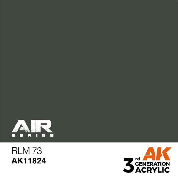 AK 11824 17 ml. RLM 73, Aircraft Serisi 3GEN Akrilik Model Boyası