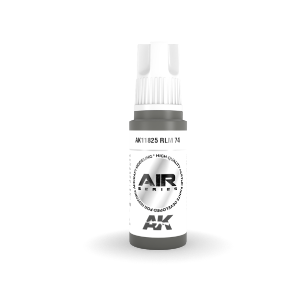 AK 11825 17 ml. RLM 74, Aircraft Serisi 3GEN Akrilik Model Boyası