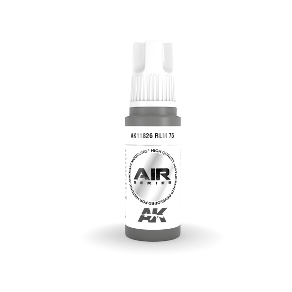 AK 11826 17 ml. RLM 75, Aircraft Serisi 3GEN Akrilik Model Boyası
