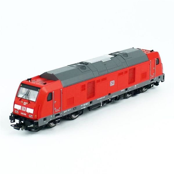 Piko 52510 1/87 Ölçek, DB AG VI, BR 245+ DSS PluX22 (Sesli),  Model Tren Dizel Lokomotifi