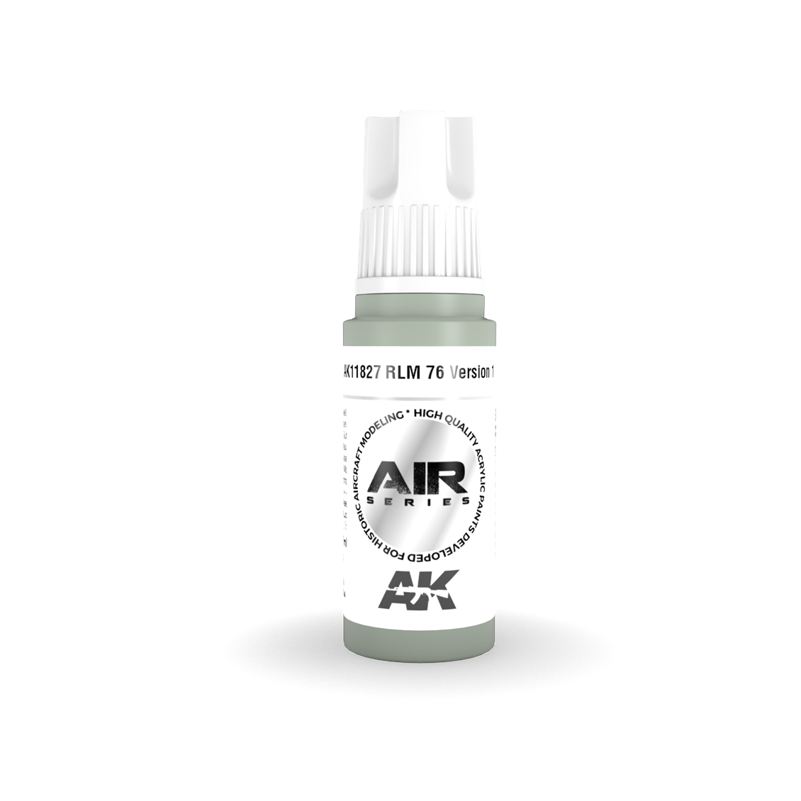 AK 11827 17 ml. RLM 76 Version 1, Aircraft Serisi 3GEN Akrilik Model Boyası