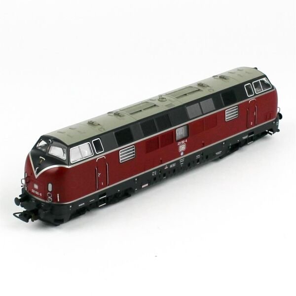 Piko 52614 1/87 Ölçek, DB IV, BR 221+ DSS PluX22 (Sesli), Model Tren Dizel Lokomotifi