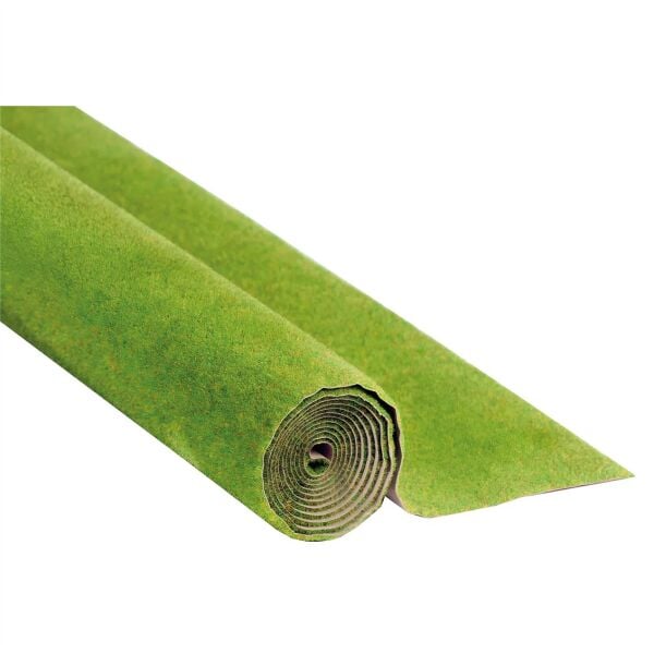 Noch 0010 Bahar Çayırları Dokulu Arazi Yüzeyi Kaplaması, Yeşil Tonları, 200x100 cm. Diorama Malzemesi