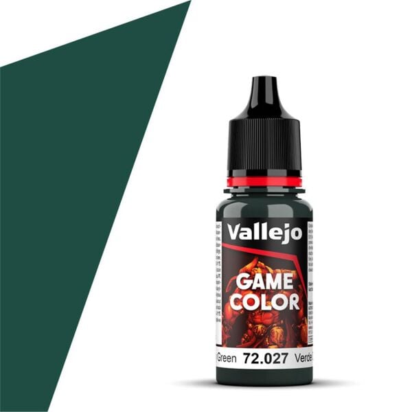 Vallejo 72027 18 ml. Scurf Green, Game Color Serisi Model Boyası