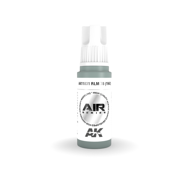 AK 11831 17 ml. RLM 78 (1942), Aircraft Serisi 3GEN Akrilik Model Boyası