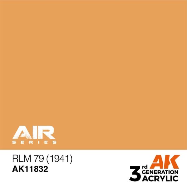 AK 11832 17 ml. RLM 79 (1941), Aircraft Serisi 3GEN Akrilik Model Boyası