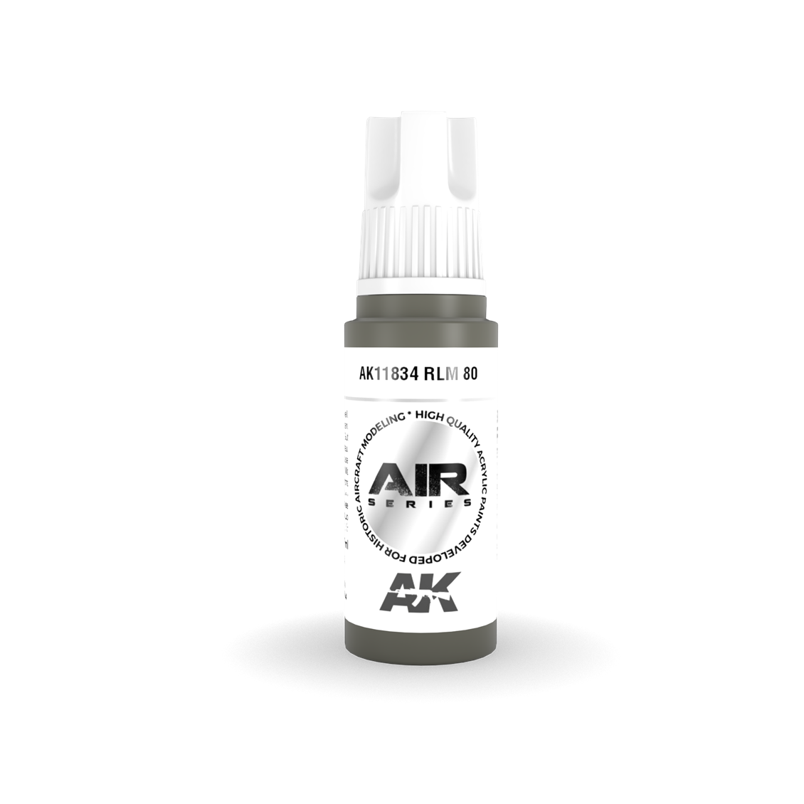 AK 11834 17 ml. RLM 80, Aircraft Serisi 3GEN Akrilik Model Boyası