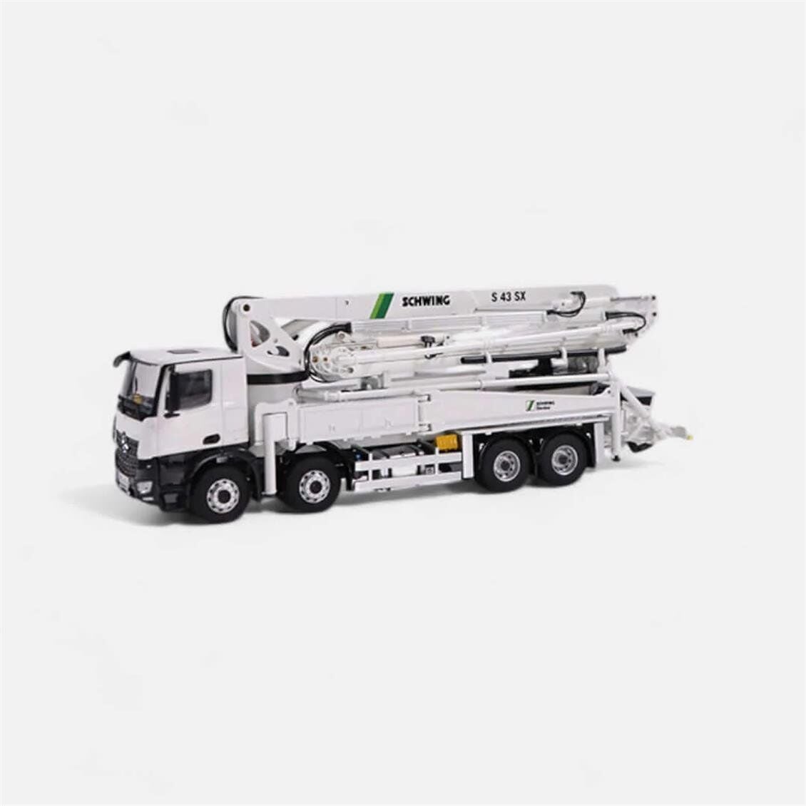 NZG 951/1 1/50 Ölçek, SCHWING S43SX III,  Mercedes Benz Arocs 8x4 Beton Mikseri, Sergilemeye Hazır Metal Model