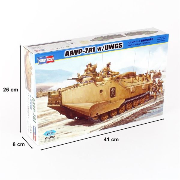HobbyBoss 82412 1/35 Ölçek, AAVP-7A1 Amfibi Hücum Aracı Maketi
