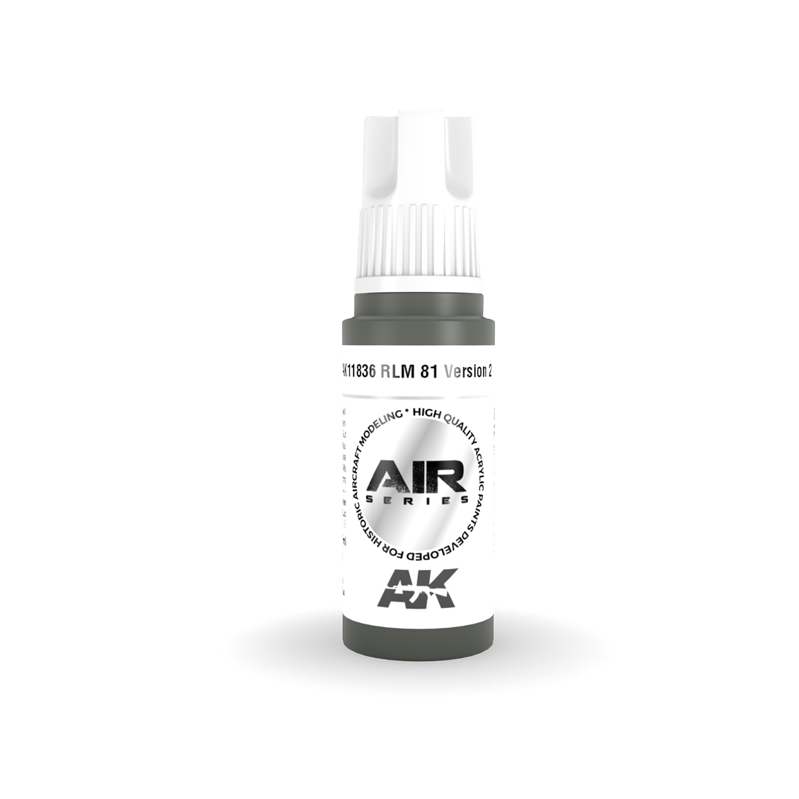 AK 11836 17 ml. RLM 81 Version 2, Aircraft Serisi 3GEN Akrilik Model Boyası