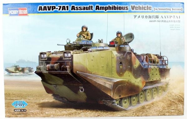 HobbyBoss 82413 1/35 Ölçek, AAVP-7A1 Amfibi Hücum Aracı Maketi