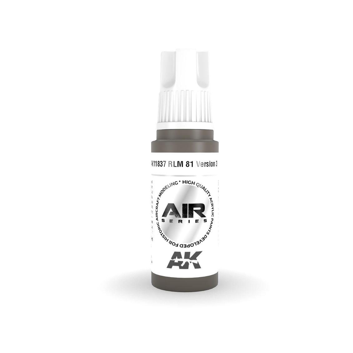 AK 11837 17 ml. RLM 81 Version 3, Aircraft Serisi 3GEN Akrilik Model Boyası