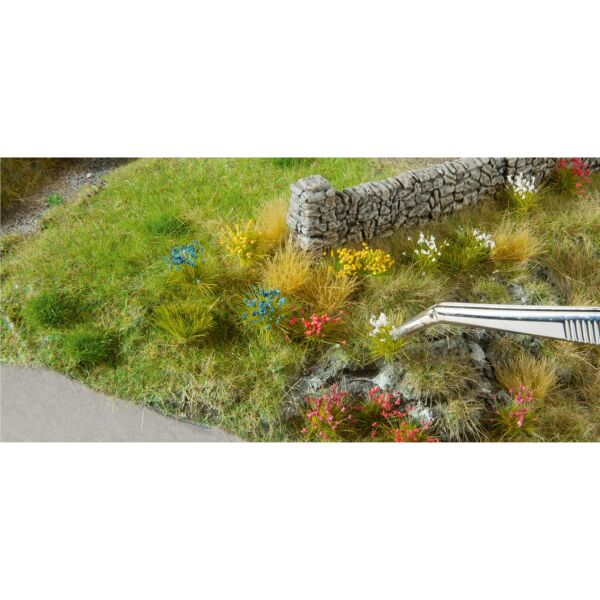 Noch 6800 Karışık Renkli Çiçekler-A, 250 Adet, Diorama Malzemesi